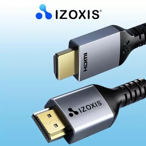 Izoxis hdmi kabel 8k 2m – ultra hd, hög hastighet, trasselfri