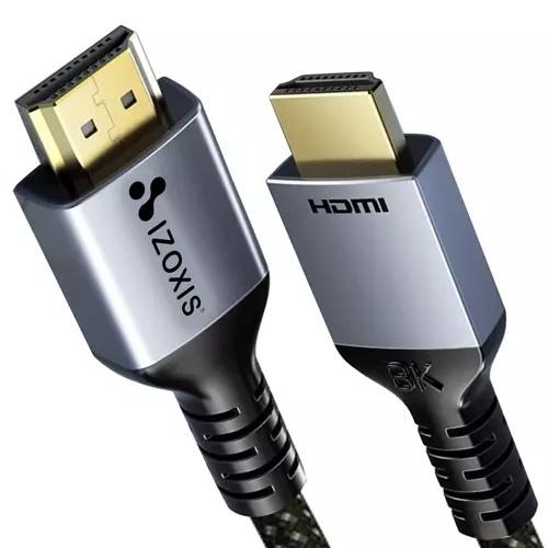 Izoxis hdmi kabel 8k 2m – ultra hd, hög hastighet, trasselfri