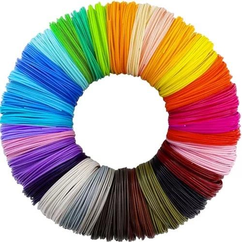 30 färger pla filament set – 90m 3D-utskrift, miljövänlig