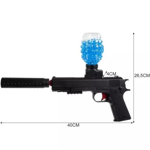 Kruzzel 449 gelkulbläster: avfyrar serier/enkla skott, 600-round mag, uppladdningsbar