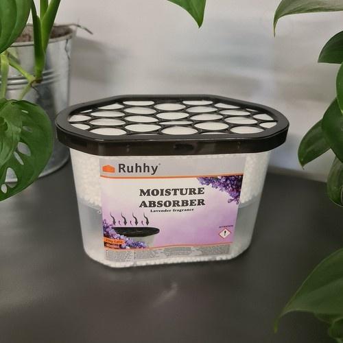 Ruhhy lavendel fuktabsorbent 500ml – förhindrar mögel, dimmiga fönster och unken lukt med långvarig fräsch doft