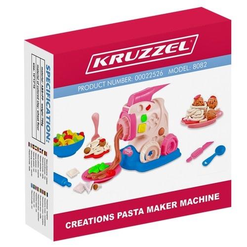 Kruzzel 526 stor maskin pasta juicer lekset med 10 plastmassor och tillbehör