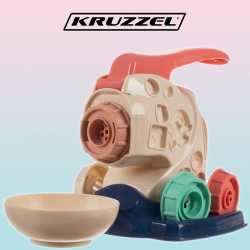 Kruzzel 526 stor maskin pasta juicer lekset med 10 plastmassor och tillbehör