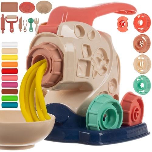 Kruzzel 526 stor maskin pasta juicer lekset med 10 plastmassor och tillbehör