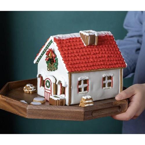 Ruhha’s cottage cutter set – 10 stycken pepparkakshusform för bakning och dekoration