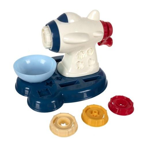 Kruzzel 562 stor plasticine lekset – flygplan pasta maker + 5 färger och tillbehör