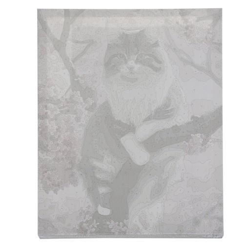 Maaleo 40x50cm paint by numbers cat canvas kit – kul för alla åldrar