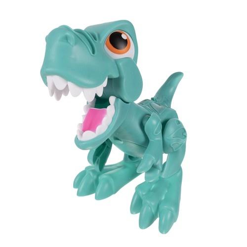 Dinosaurielekset: ätbar och liggande dino + plasticinedeg 6 färger