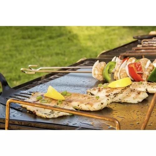 Ruhhy 5-pack grillmattor – non-stick återanvändbar ugn och bbq mat set