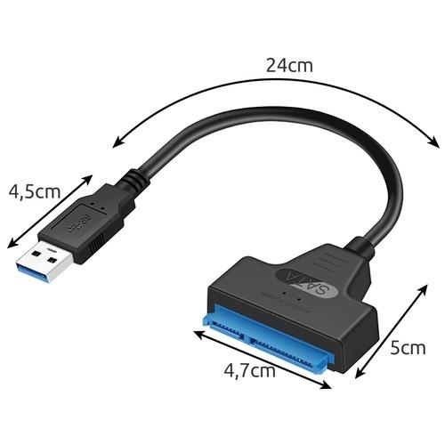 Izoxis usb 3.0 till sata-adapter – 6gb/s överföringshastighet, hdd/ssd-kompatibel