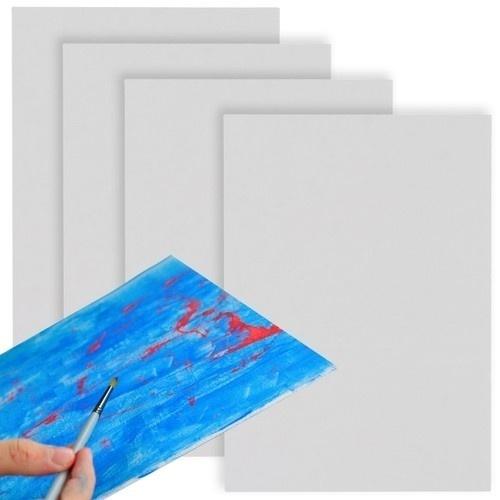 Maaleo artist canvas set 4-pack: olje- och akrylmålarbrädor – 30x40cm