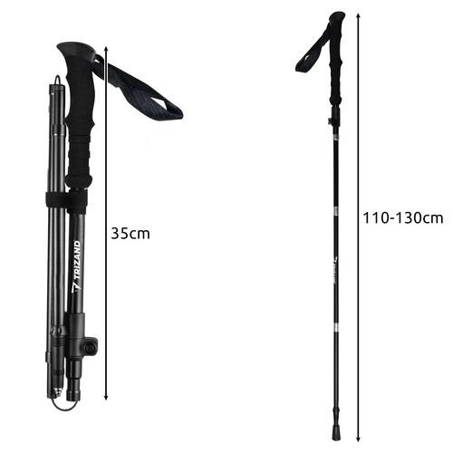 Justerbara vandringsstavar för stavgång (110-130cm)