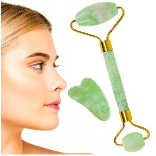 Jade Face Massager: Minska rynkor och mörka cirklar