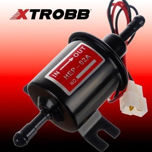 Xtrobb 12V elektrisk bränslepump – Universal diesel, bensin och fotogen 80-120L/H