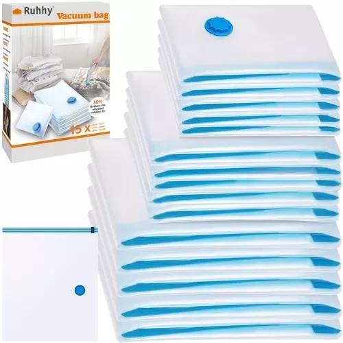 Ruhhy Vacuum Storage Bags Set om 15 (3 storlekar)