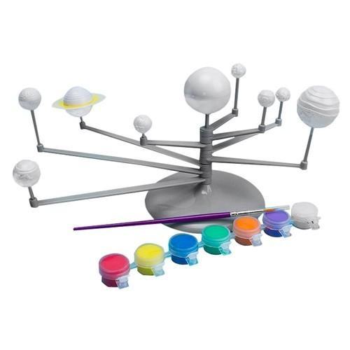 Kids Solar System Model Kit – Bygg och måla 8 planeter