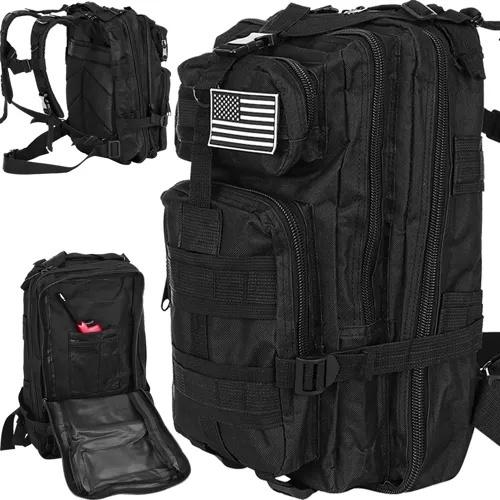 Tactical 26L Military Backpack – Slitstark, vattentät, MOLLE-system