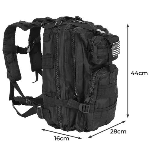 Tactical 26L Military Backpack – Slitstark, vattentät, MOLLE-system