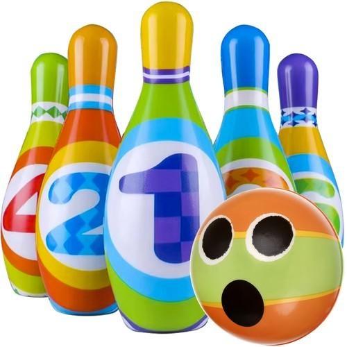 Kruzzel Kids Bowling Set – Färgglatt, säkert och hållbart för åldrarna 3+