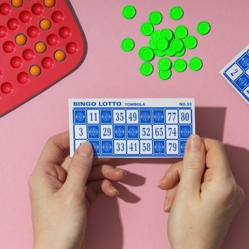 Bingo kruzzel-spel – rolig familjelotterimaskin, hållbar och säker för barn