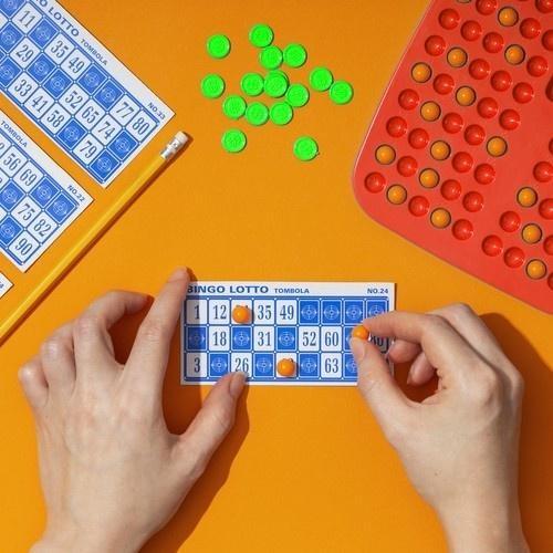 Bingo kruzzel-spel – rolig familjelotterimaskin, hållbar och säker för barn