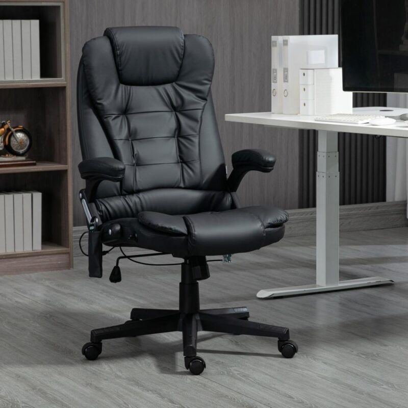 Executive Office Chair med vibrationsmassage och värmefunktion