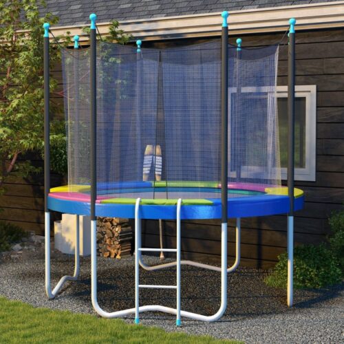 Trampolin kantskydd Vaddering, UV- och väderbeständig, säkert hoppande kul, Ø244cm