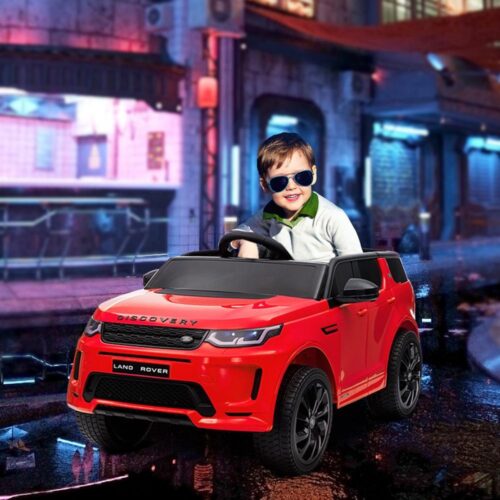 Licensierad Land Rover Discovery Sport elektrisk åkbil med fjärrkontroll och musik