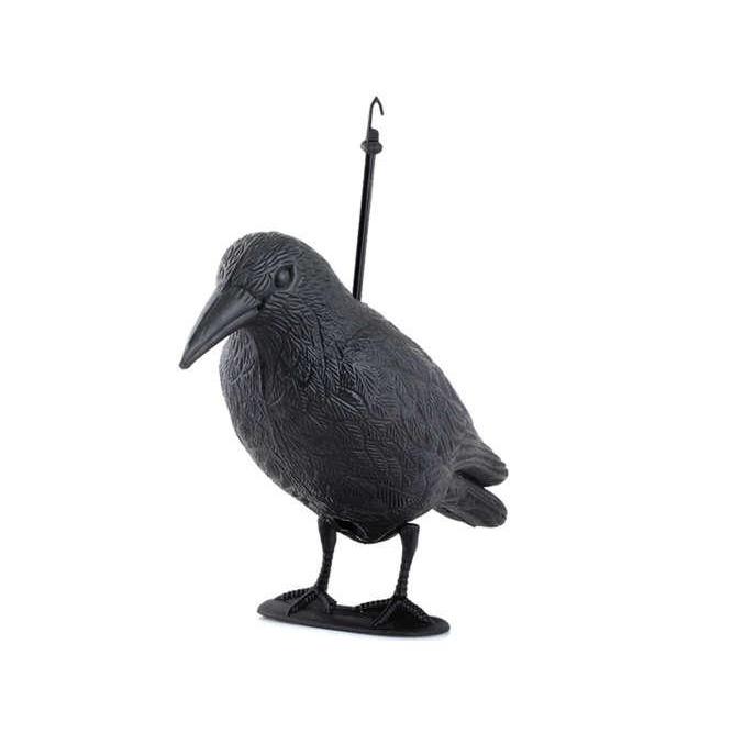 Realistic Raven Bird Repellent – Outdoor Garden Decor 38cm