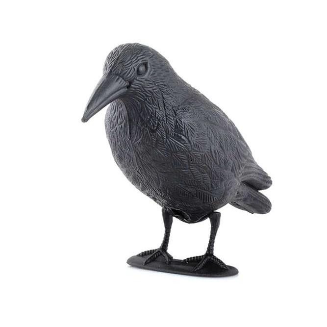 Realistic Raven Bird Repellent – Outdoor Garden Decor 38cm