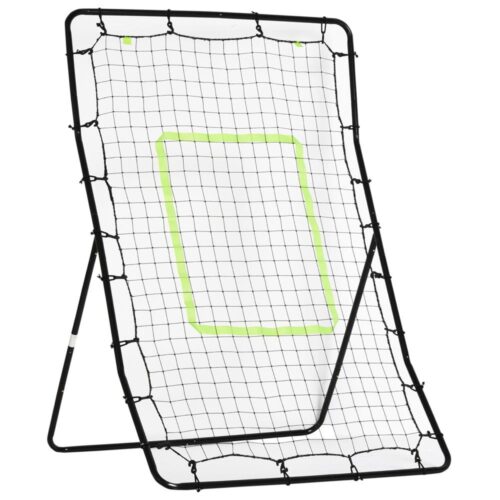 Stål och PE Rebounder Goal 75x126cm för fotbollsträning