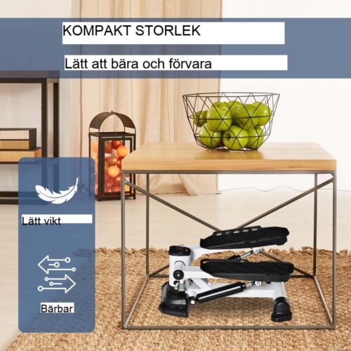 Mini Stepper Home Workout Fitness Device med LCD-skärm