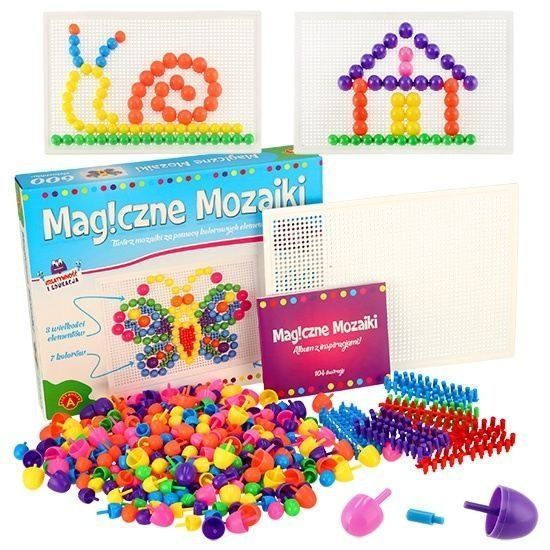 ALEXANDER Magical Mosaics Art Set – 600 färgglada stift för kreativ design