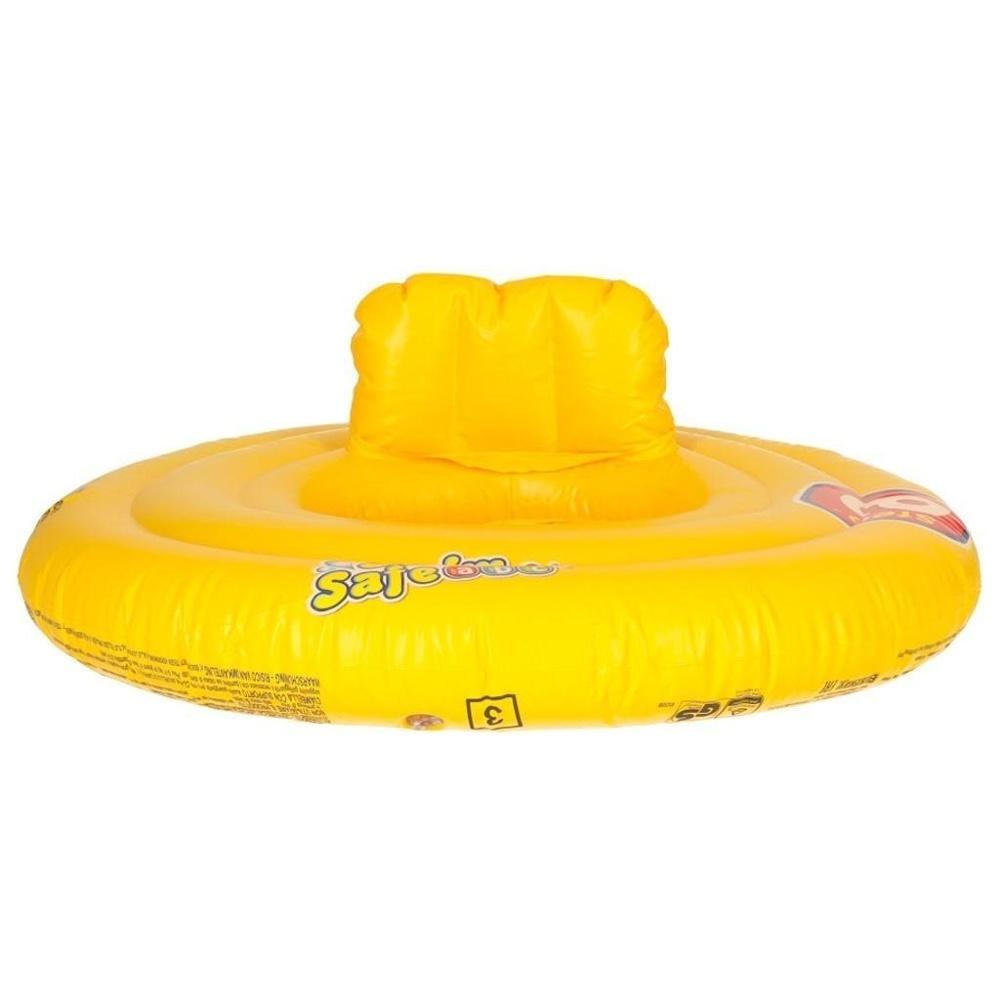 BESTWAY Swim Safe ABC Uppblåsbar Baby Wheel Seat, Ålder 0-1, Orange