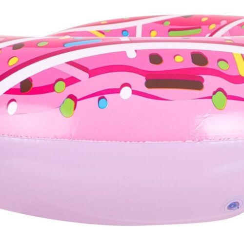 BESTWAY Pink Uppblåsbar Donut Swimming Pool Float för vuxna, 107cm