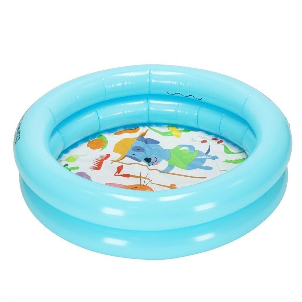 Bestway Play Pool – Uppblåsbar plaskdamm för barn, blå, 61cm