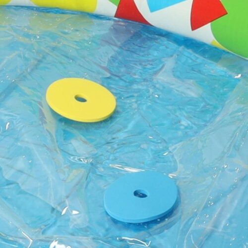 BESTWAY 52378 Babybubbelpool med formsorterare, 45L uppblåsbart badkar för småbarn