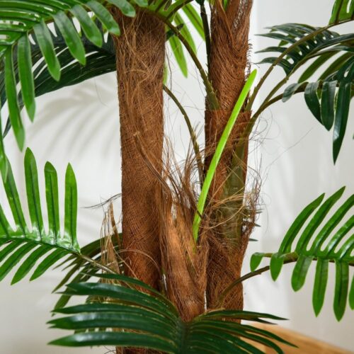 Naturtrogen 120 cm konstgjord palm för inomhusdekoration