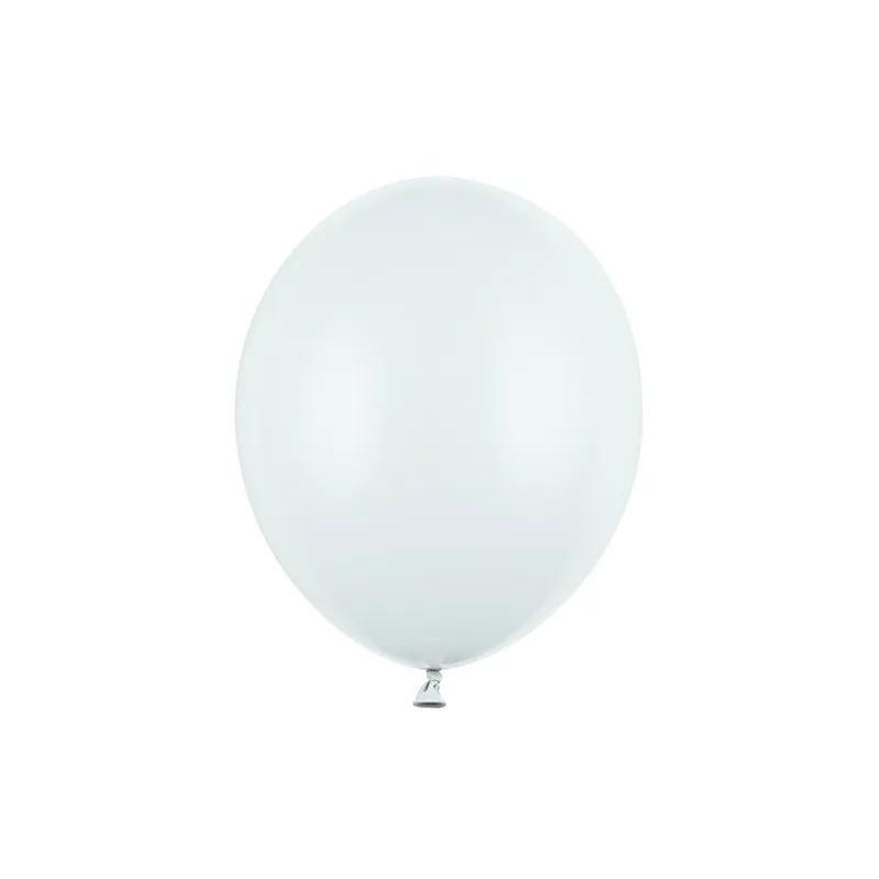 100-pack dimmiga blå ballonger, 30 cm stark pastell latex festdekorationer