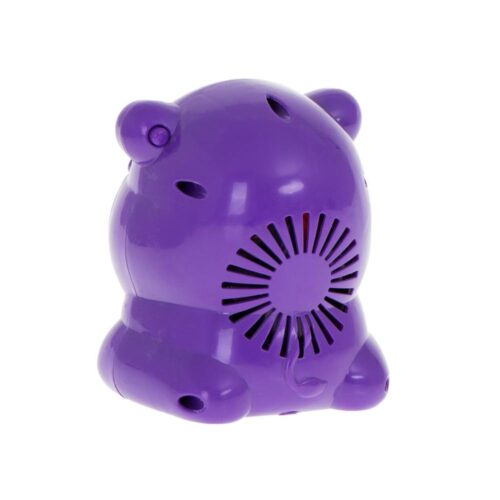 Purple Hippo Bubble Machine – Regnbågsbubblor för barnens skoj