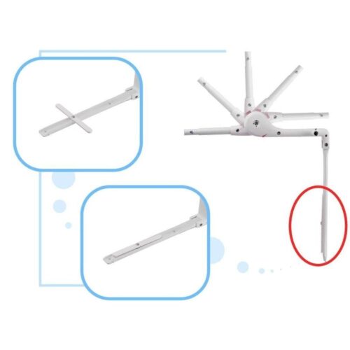 Kraftig sängräcke säkerhetsskydd för barn – 150 cm svart