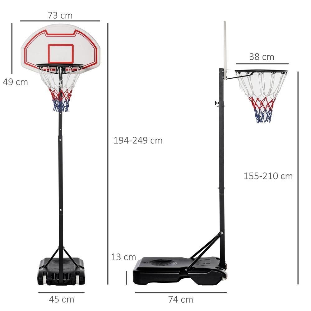 Justerbart basketställ för barn, trädgård och hem