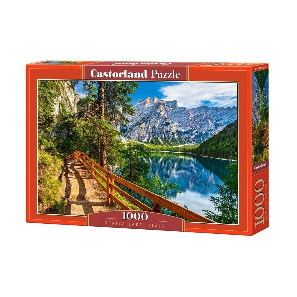 1000 Piece Braies Lake, Italien Pussel av Castorland