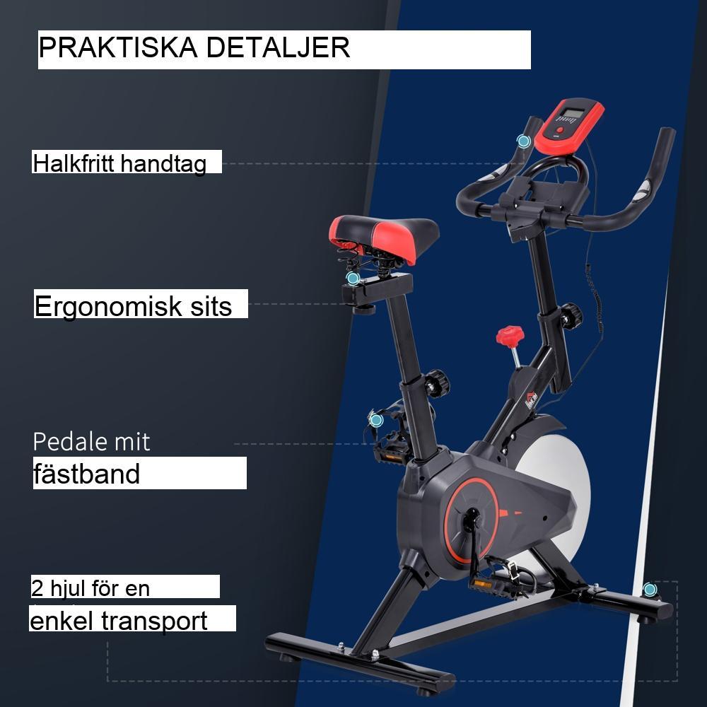 Justerbar inomhuscykeltränare för hemmaträning