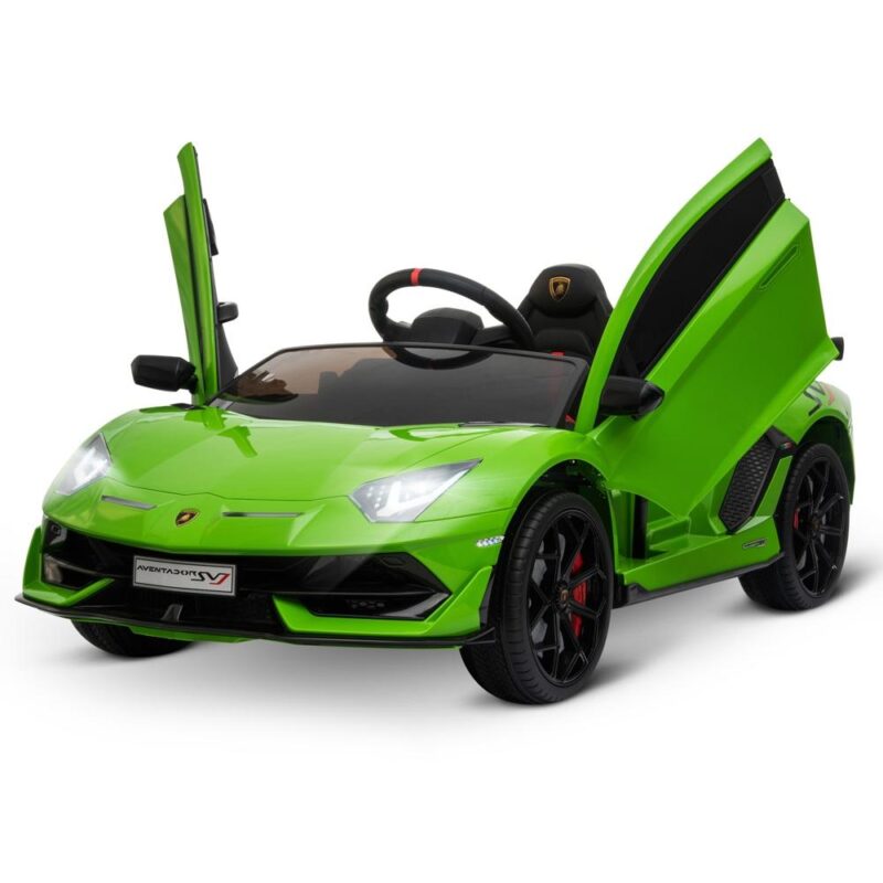 Licensierad Lamborghini Electric Ride On Car för barn 3-8 år med fjärrkontroll