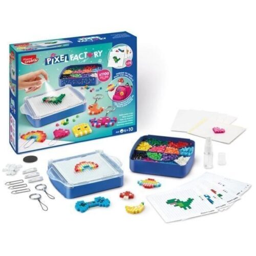 Water Bead Art Kit för barn – 1110 pärlor, mallar och tillbehör