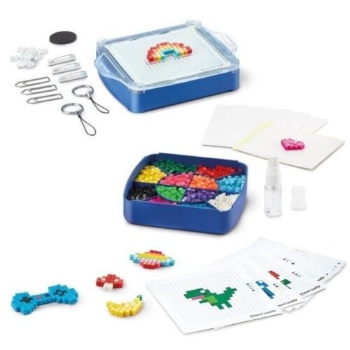 Water Bead Art Kit för barn – 1110 pärlor, mallar och tillbehör