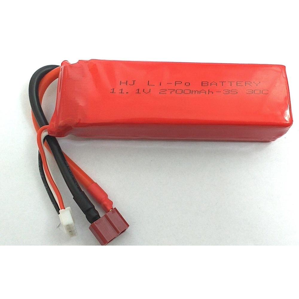 Del RC FT012 11,1V 2700mAh uppladdningsbart batteri med hög kapacitet