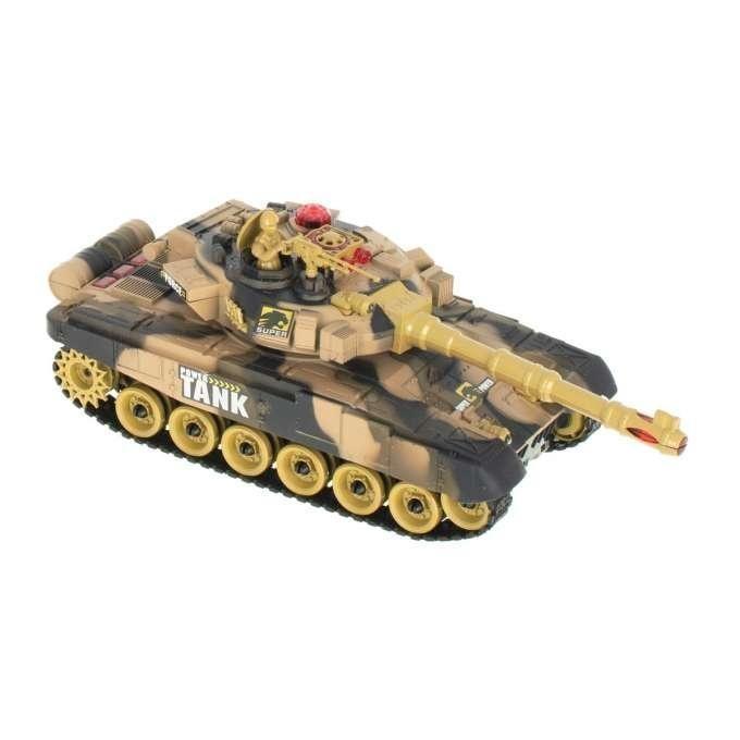 RC War Tank med infraröd strid och realistiska ljud