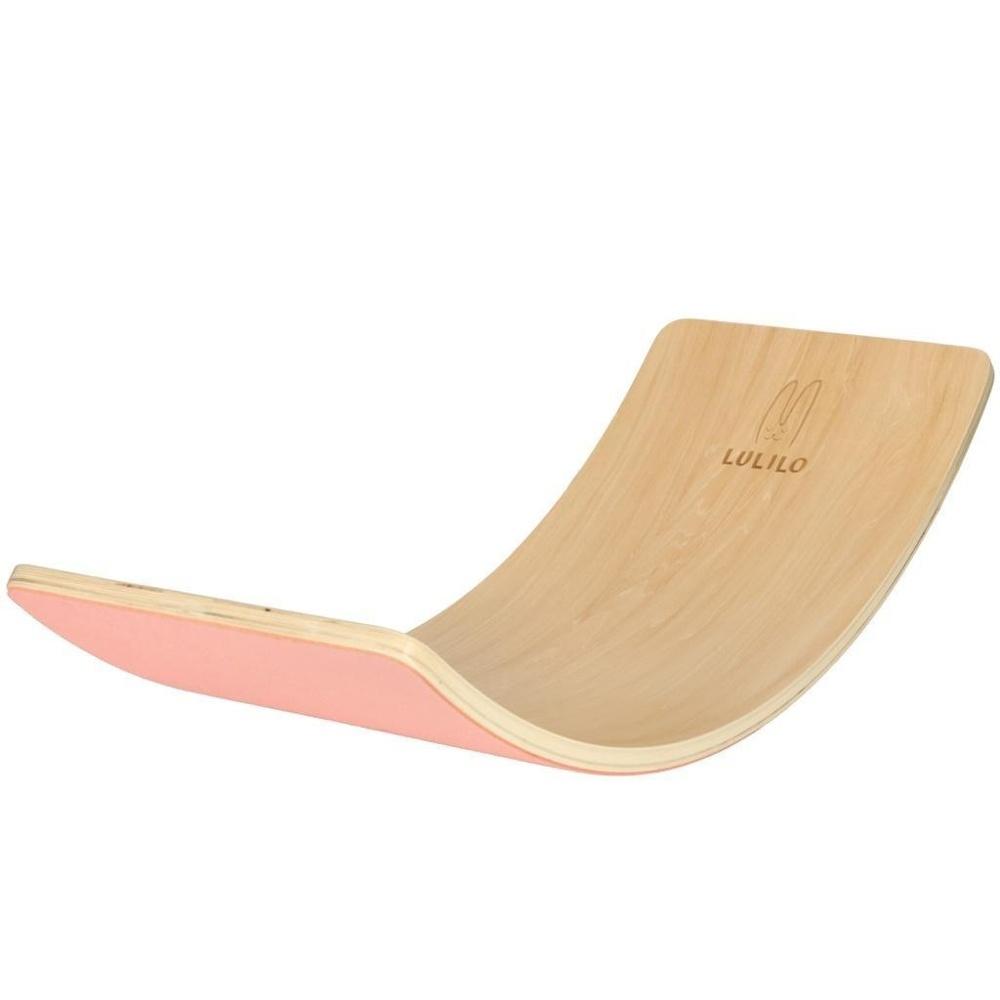 Linden Wood Balance Board Rocker för barn och vuxna – motion, nöje och utveckling